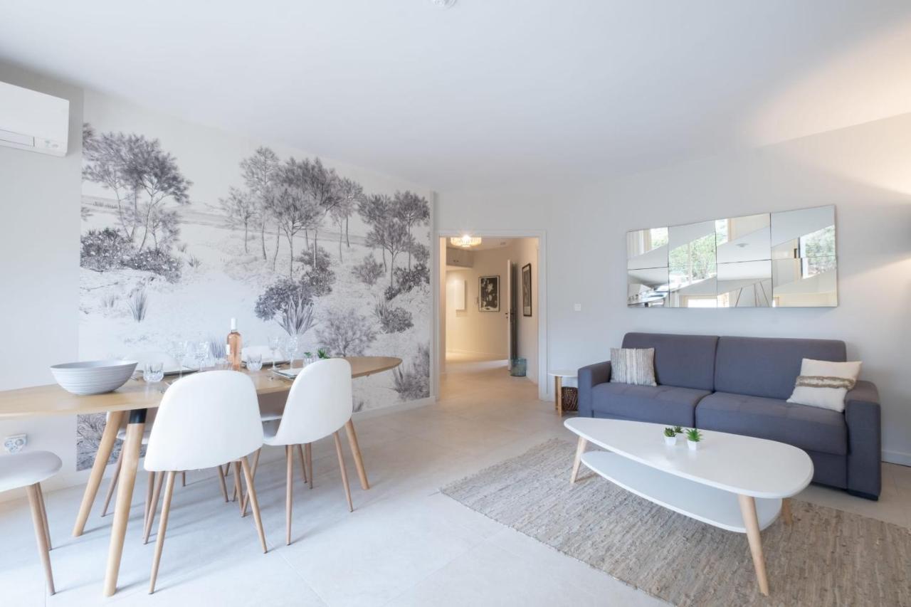 3P Garden-Level Apartment Residence With Pool Cannes Exterior foto