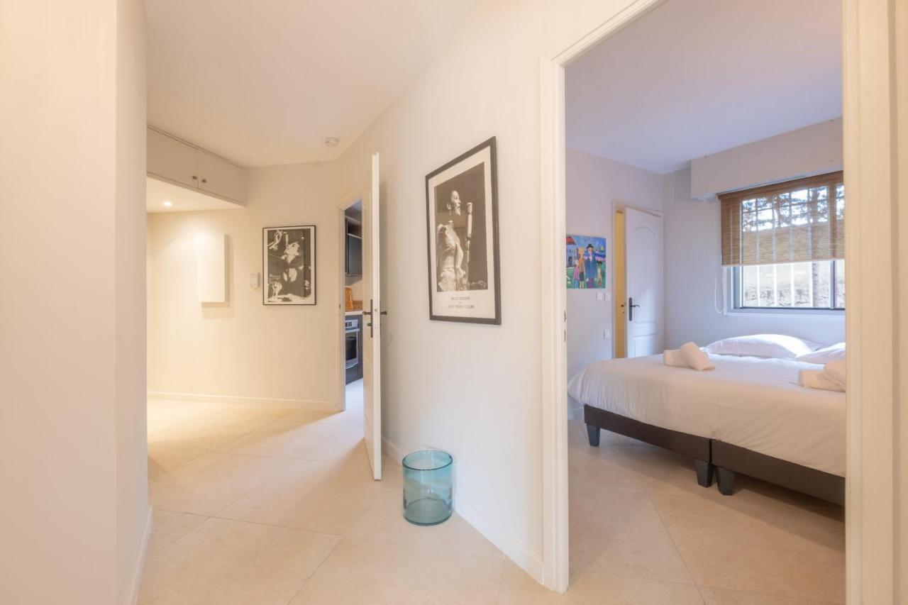 3P Garden-Level Apartment Residence With Pool Cannes Exterior foto